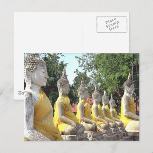 瞑想 ポストカード (正面/裏面)