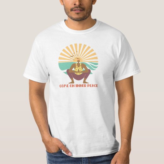 瞑想 ヨガ ギフト Tシャツ (正面)