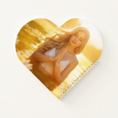 瞑想 - ヨガ -- 今を生きろ ノートブック (裏面)