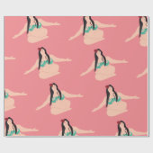 瞑想 ラッピングペーパー (フラット)