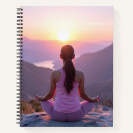 瞑想 - 内なるバランス - ヨガ ノートブック