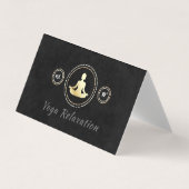 瞑想 名刺 (正面)