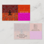 瞑想 – 名刺 (正面/裏面)