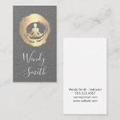 瞑想 名刺 (正面/裏面)