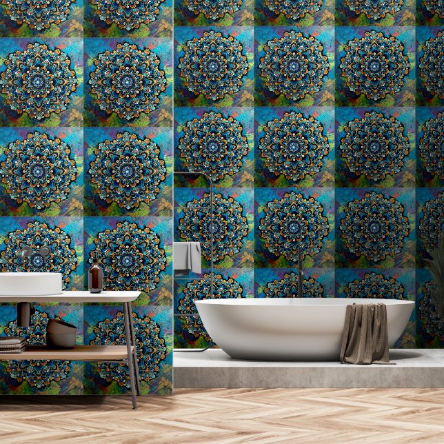 瞑想 壁紙 (浴室)