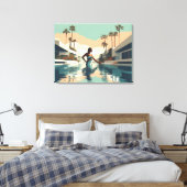 瞑想#1 キャンバスプリント (インサイチュ (寝室))