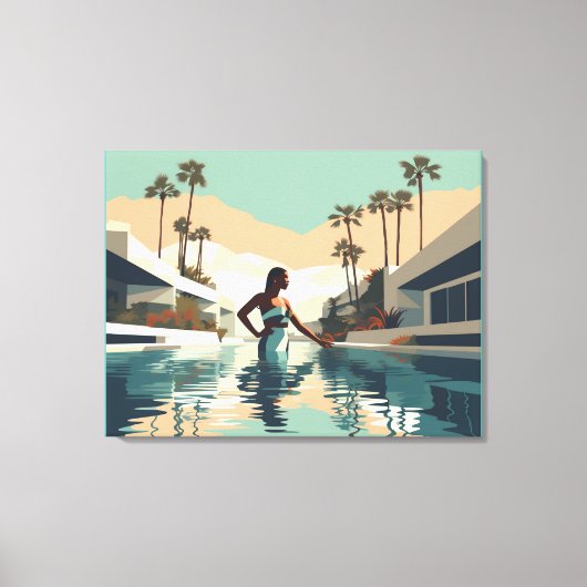 瞑想#1 キャンバスプリント (正面)