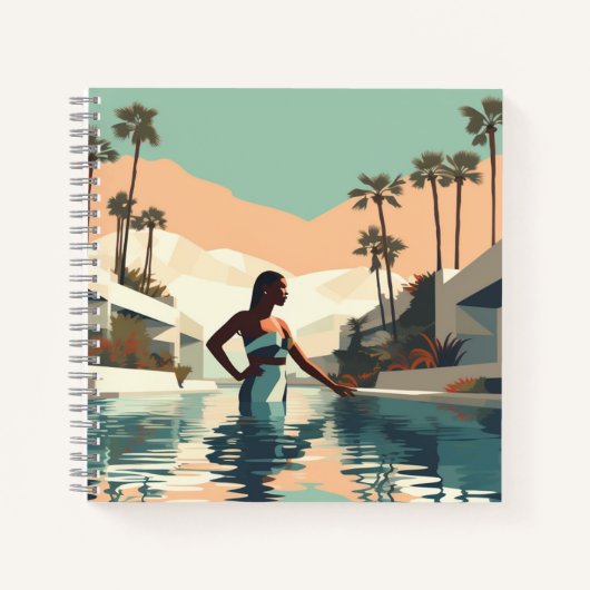 瞑想 #1 ノートブック (正面)