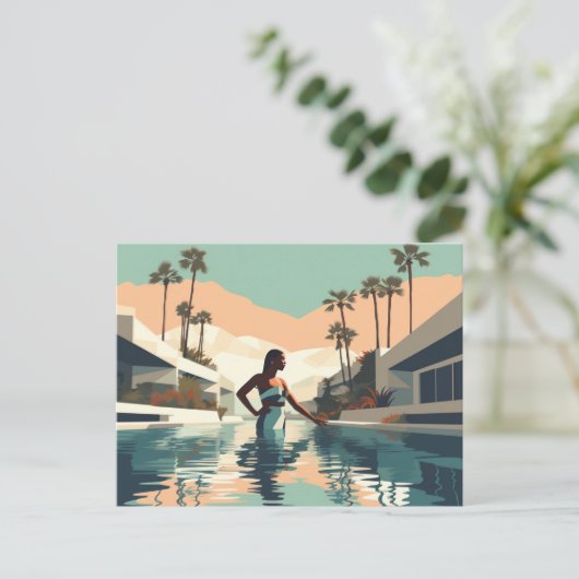 瞑想#1 ポストカード (スタンド正面)