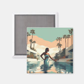 瞑想#1 マグネット (正面/裏面)