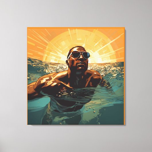 瞑想#2 キャンバスプリント (正面)