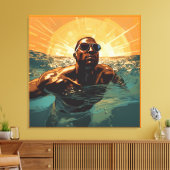 瞑想#2 キャンバスプリント (インサイチュ (リビング))