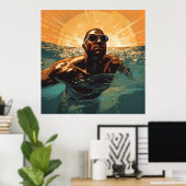 瞑想 #2 ポスター (ホームオフィス)