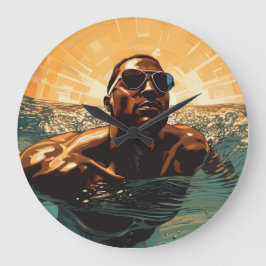 瞑想#2 ラージ壁時計