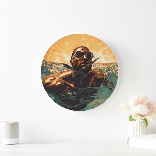 瞑想#2 ラージ壁時計 (ホーム)