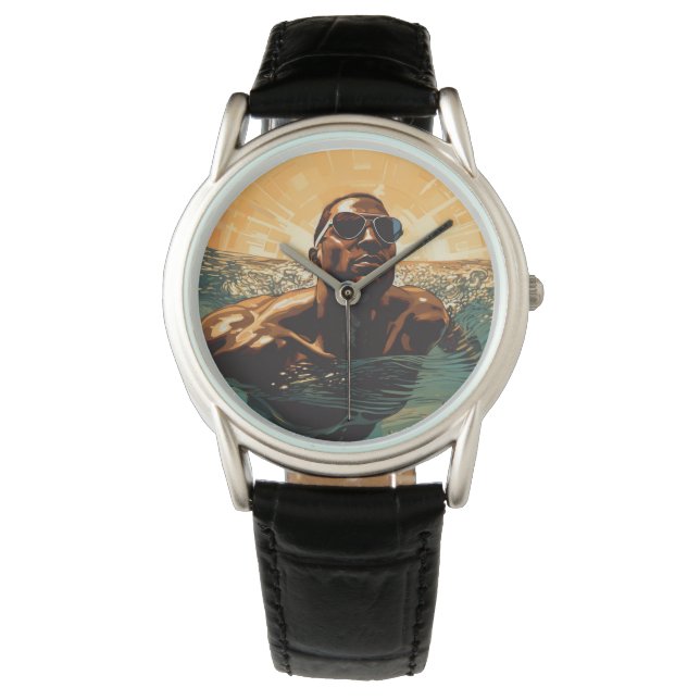 瞑想#2 腕時計 (正面)