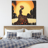 瞑想#3 キャンバスプリント (インサイチュ (寝室))