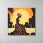 瞑想#3 キャンバスプリント (正面)