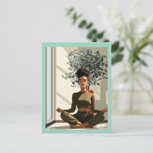 瞑想#3 ポストカード (スタンド正面)