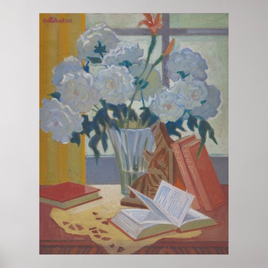 瞑想 – Kulhanek 1962アートプリント ポスター (正面)