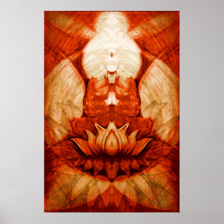 瞑想.Lotus4 ポスター
