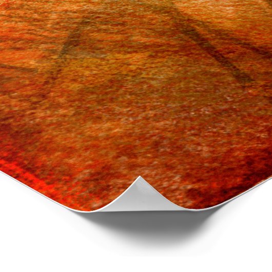 瞑想.Lotus4 ポスター (角)