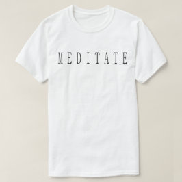 瞑想 Tシャツ