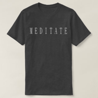 瞑想 Tシャツ