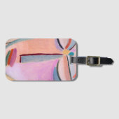 瞑想Alexej von Jawlenskyフィギュアアート ラゲッジタグ (正面横)