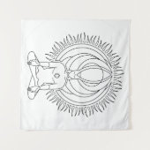 瞑想II. タペストリー (正面(横))