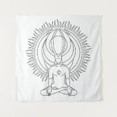 瞑想II. タペストリー (正面)