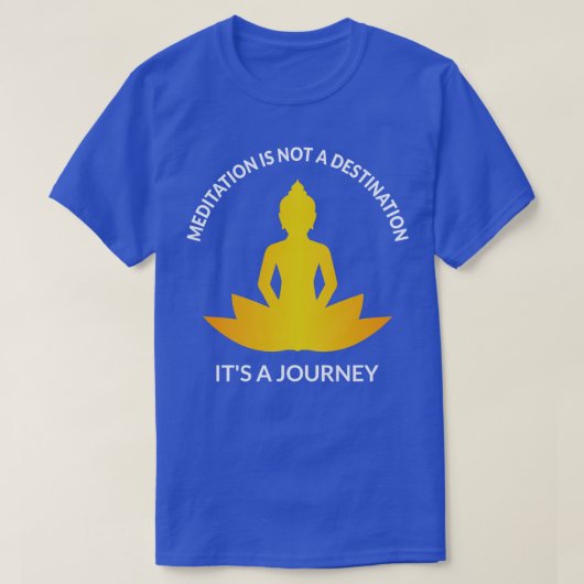 瞑想Its A Journey III Tシャツ (デザイン正面)