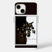 「瞑想vs次元」, Apple iPhone 14ケース Case-Mate iPhoneケース (裏面)