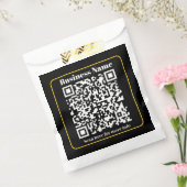 瞬時にスキャン可能なビジネスQRコードの作成 フェイバーバッグ (封をした状態)