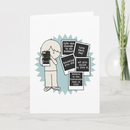 瞬時に変化 カード (正面)