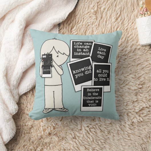 瞬時に変化 クッション (ブランケット)