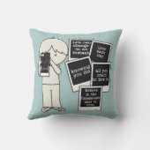 瞬時に変化 クッション (裏面)