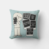 瞬時に変化 クッション (正面)