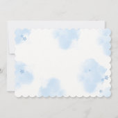 瞬時に編集可能なアクイーカ（Aqeeqah）招待状 招待状 (裏面)