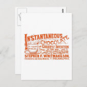 瞬時チョコレート！ ポストカード (正面/裏面)