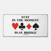 瞬間に留ま遊る4枚のカードスーツ デスクマット (正面)