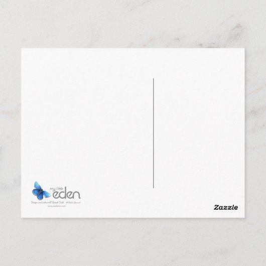 瞬間のスローガンインスパイア引用文はがき ポストカード (裏面)