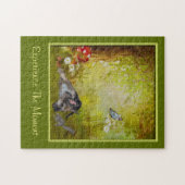 瞬間の引用文を感動的経験する ジグソーパズル (横)