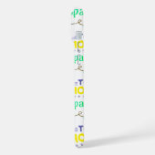 瞬間の輝き、人生に火をつける iPhoneケース (左側面)