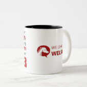 瞬間はパンwytを開始 – ウェールズのサイマレーグ2- ツートーンマグカップ (正面右)