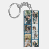 瞬間をあなただけの写真でキャプチャ キーホルダー (正面左)