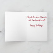 「瞬間を大切に：家族楽しむ」 シーズンカード (内部)