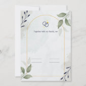 瞬間を大切に、愛祝を大切に。 招待状 (正面)