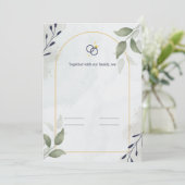 瞬間を大切に、愛祝を大切に。 招待状 (スタンド正面)