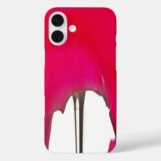 瞬間を捉えて | 赤いバラの花びらのエレガンスアート Case-Mate iPhoneケース (裏面)